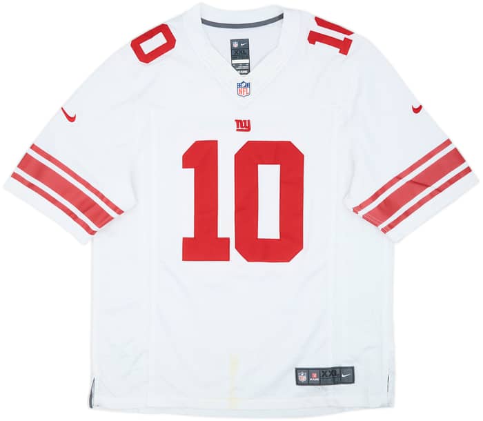 2012-16 New York Giants Manning #10 Nike Premier Away Jersey - 5/10 - (XXL)