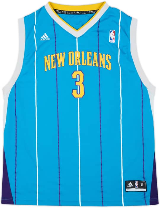2010-11 New Orleans Pelicans Paul #3 adidas Away Jersey - 7/10 - (15-16 Years)