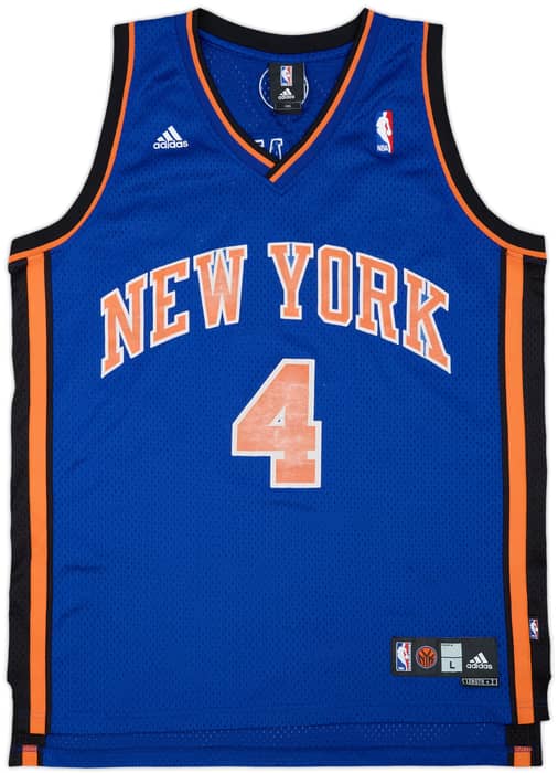 2006-10 New York Knicks Robinson #4 adidas Swingman Away Jersey - 6/10 - (L)