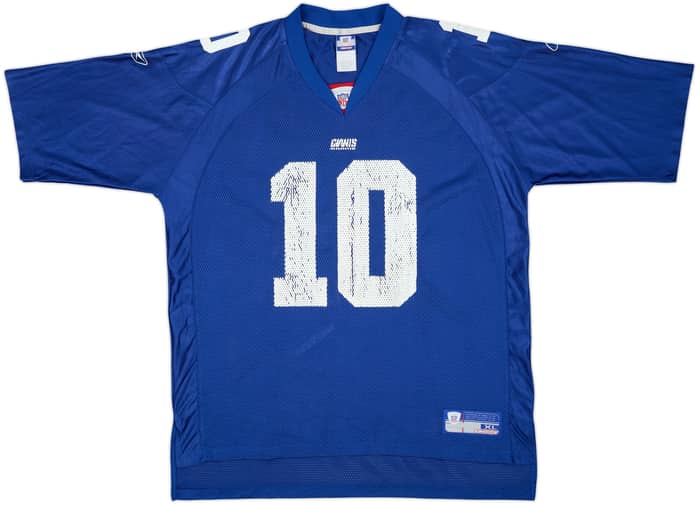 2004 New York Giants Manning #10 Reebok On Field Home Jersey - 5/10 - (XL)