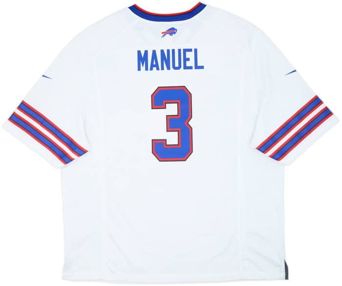 2013-16 Buffalo Bills Manuel #3 Nike Game Away Jersey - 7/10 - (XXL)