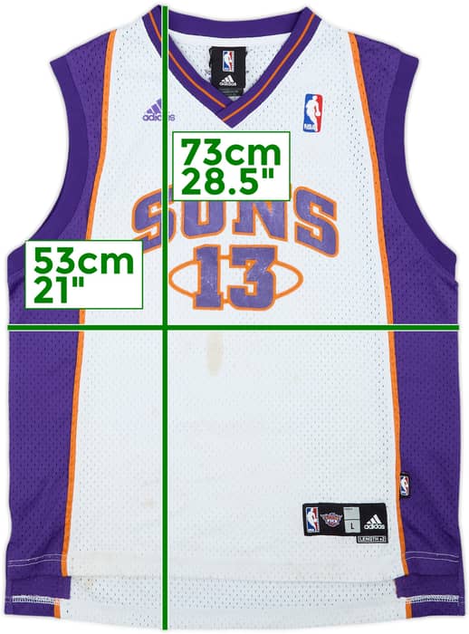 2006-10 Phoenix Suns Nash #13 adidas Swingman Home Jersey - 5/10 - (13-14 Years)