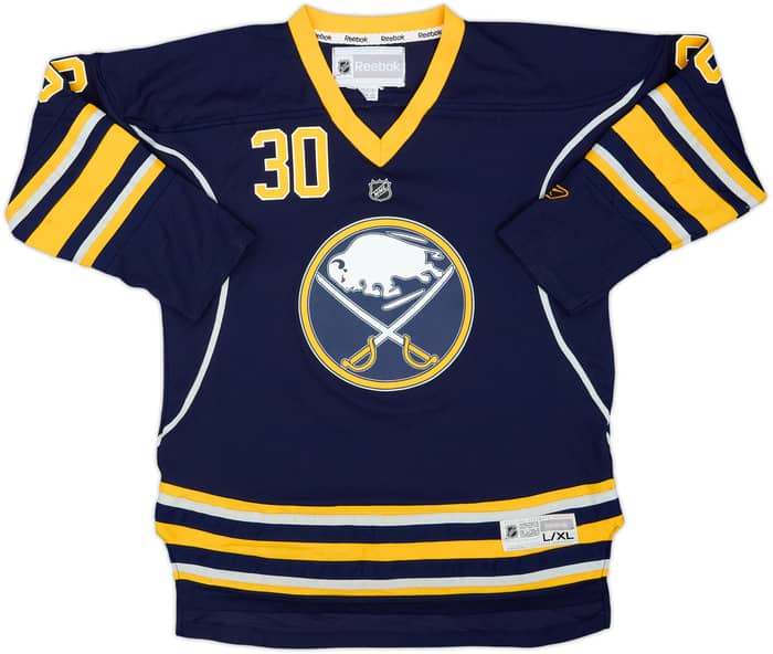 2010-11 Buffalo Sabres Miller #30 Reebok Replica Home Jersey - 7/10 - (14-15 Years)