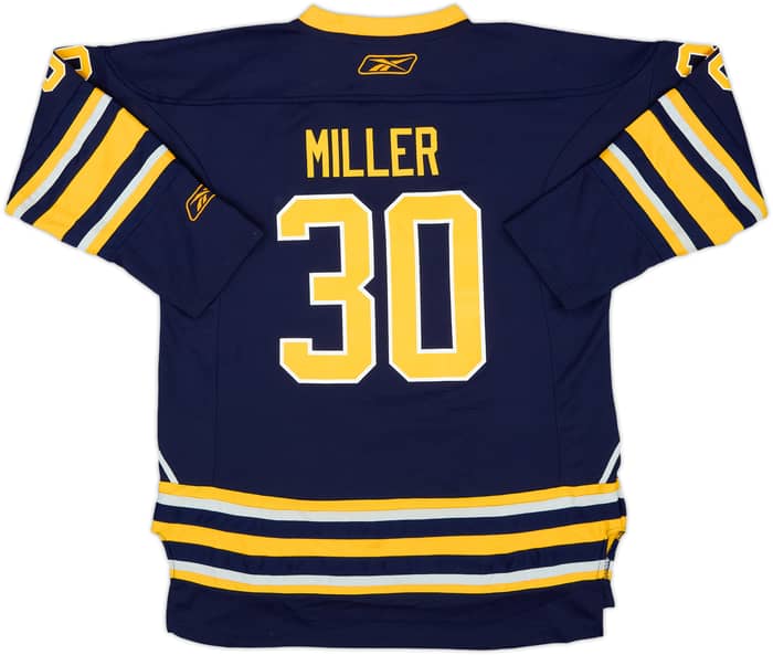 2010-11 Buffalo Sabres Miller #30 Reebok Replica Home Jersey - 7/10 - (14-15 Years)