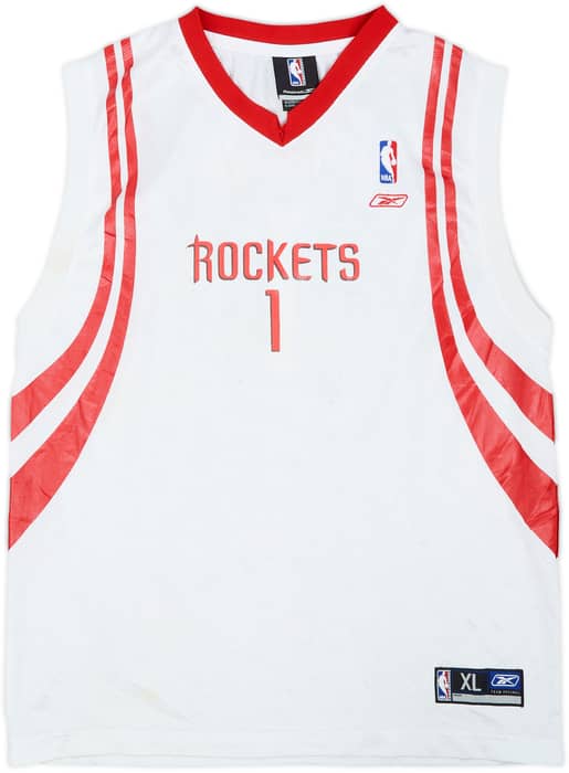 2004-06 Houston Rockets McGrady #1 Reebok Home Jersey - 5/10 - (15-16 Years)