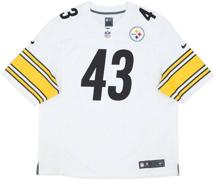 2012-14 Pittsburgh Steelers Polamalu #43 Nike Premier Away Jersey - 5/10 - (XXL)
