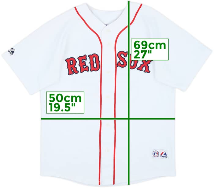 2005-08 Boston Red Sox Papelbon #58 Majestic Home Jersey - 6/10 - (13-14 Years)