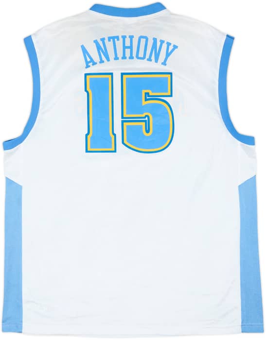 2003-06 Denver Nuggets Anthony #15 Reebok Home Jersey - 8/10 - (XL)