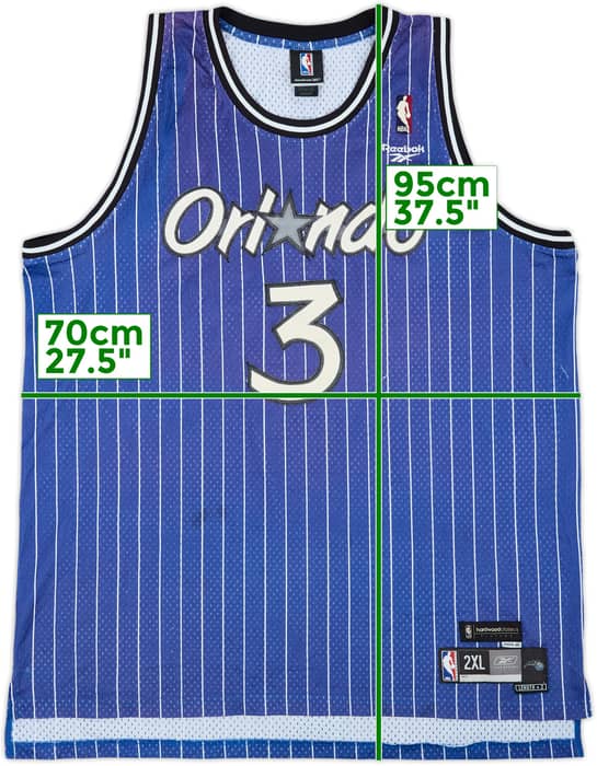 2004-05 Orlando Magic Francis #3 Reebok Hardwood Classics Swingman Jersey - 4/10 - (XXL)