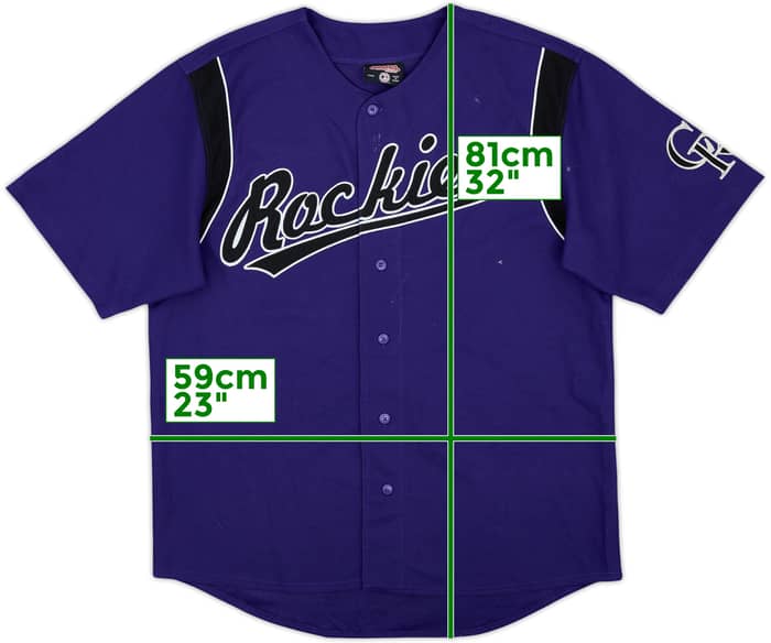 2000s Colorado Rockies Stitches Jersey - 5/10 - (L)