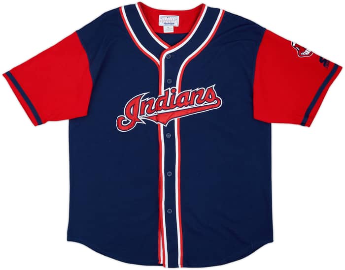 1990s Cleveland Indians Starter Jersey - 9/10 - (XL)