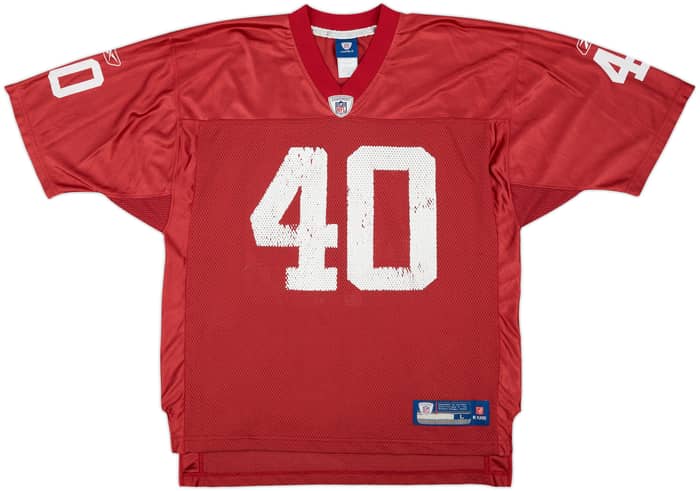 2002 Arizona Cardinals Tillman #40 Reebok On Field Home Jersey - 5/10 - (L)
