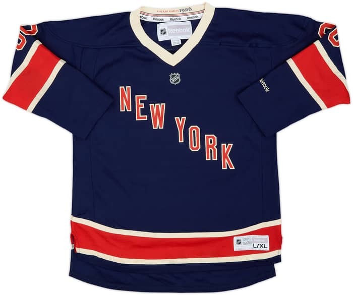 2011-17 New York Rangers Lundqvist #30 Reebok Alternate Replica Jersey - 8/10 - (14-15 Years)