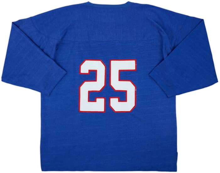 2002-04 New York Giants #25 Reebok Gridiron Classic Sweat Top - 5/10 - (XL)