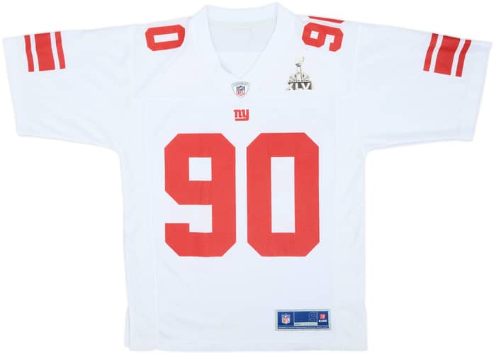 2011 New York Giants Pierre-Paul #90 Super Bowl XLVI NFL Pro Line Away Jersey - 7/10 - (S)