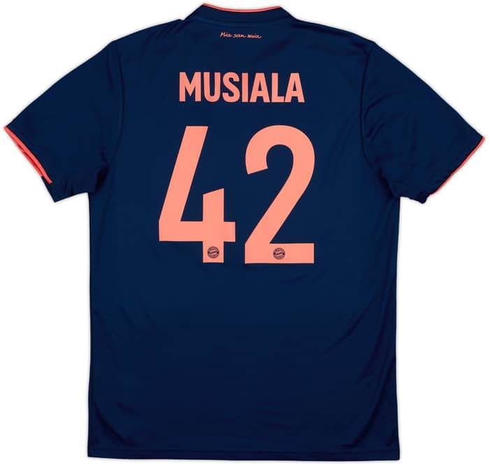 2019-20 Bayern Munich Third Shirt Musiala #42 - 8/10 - (M)