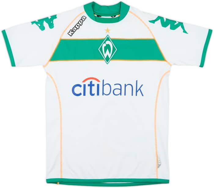 2008-09 Werder Bremen Home Shirt Pizarro #24 - 6/10 - (M)