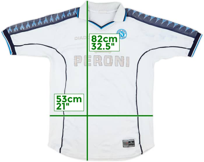 2000-01 Napoli Away Shirt - 4/10 - (L)