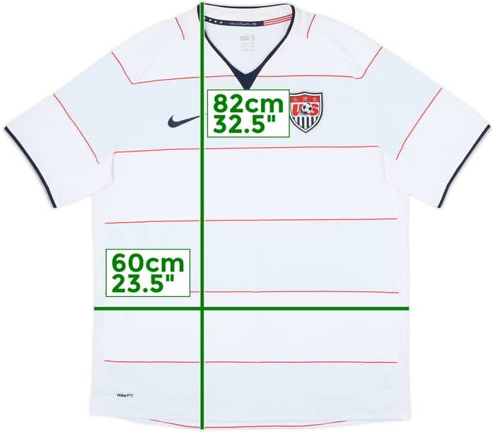Camiseta de local de USA 2008-09 - 8/10 - (XL)
