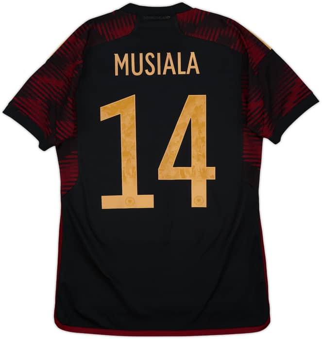 2022-23 Germany Away Shirt Musiala #14 - 10/10 - (S)