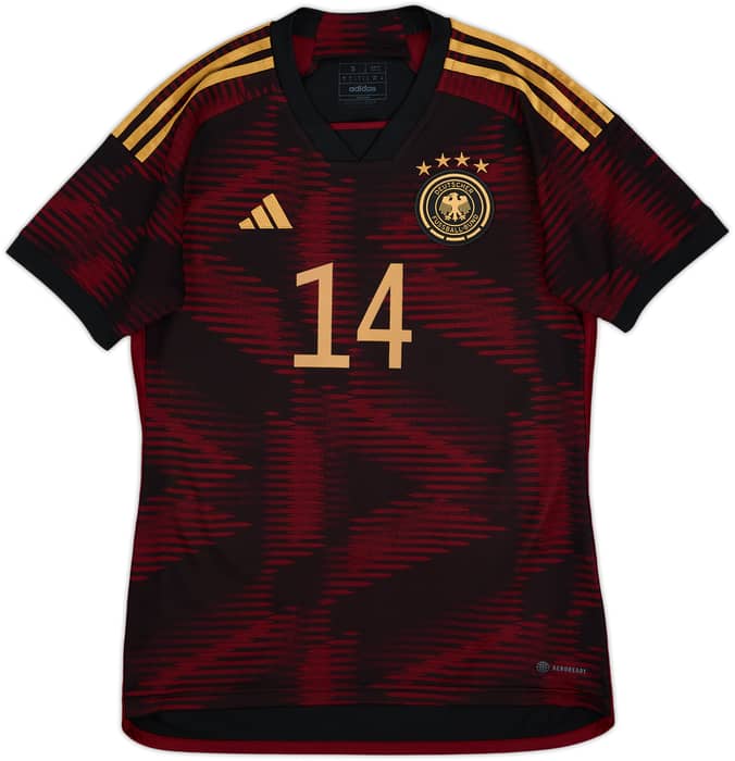 2022-23 Germany Away Shirt Musiala #14 - 10/10 - (S)