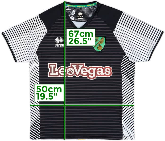 2017-18 Norwich Away Shirt - 7/10 - (S)