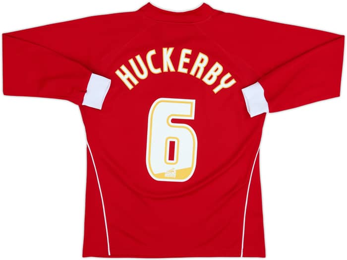 2007-08 Norwich Away L/S Shirt Huckerby #6 - 8/10 - (S)