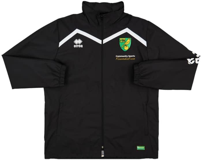 2017-18 Norwich Foundation Errea Rain Jacket - 9/10 - (XL)
