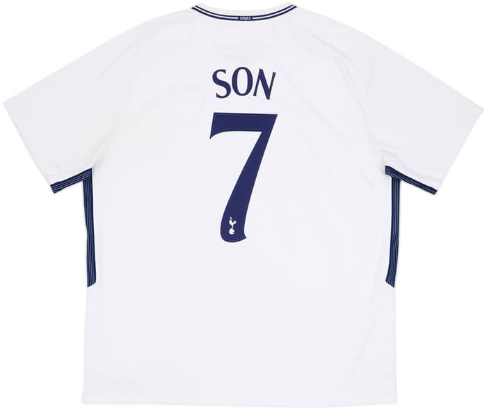 Camiseta de local del Tottenham 2017-18 Son #7 - 7/10 - (XXL)