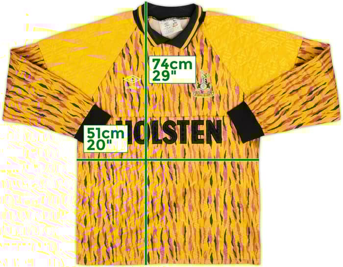 1991-93 Tottenham GK Shirt - 5/10 - (S)