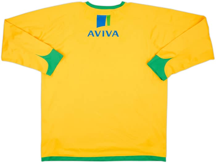 2008-10 Norwich Home L/S Shirt - 7/10 - (XL)