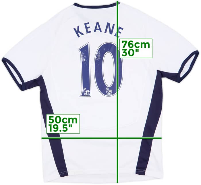 2008-09 Tottenham Home Shirt Keane #10 - 5/10 - (M)