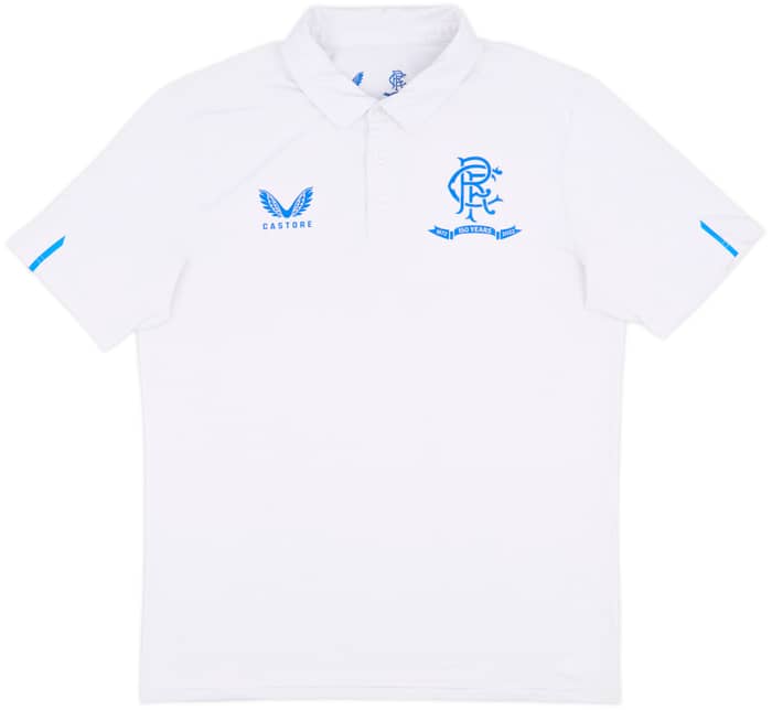 2022-23 Rangers Castore Polo Shirt - 7/10 - (M)