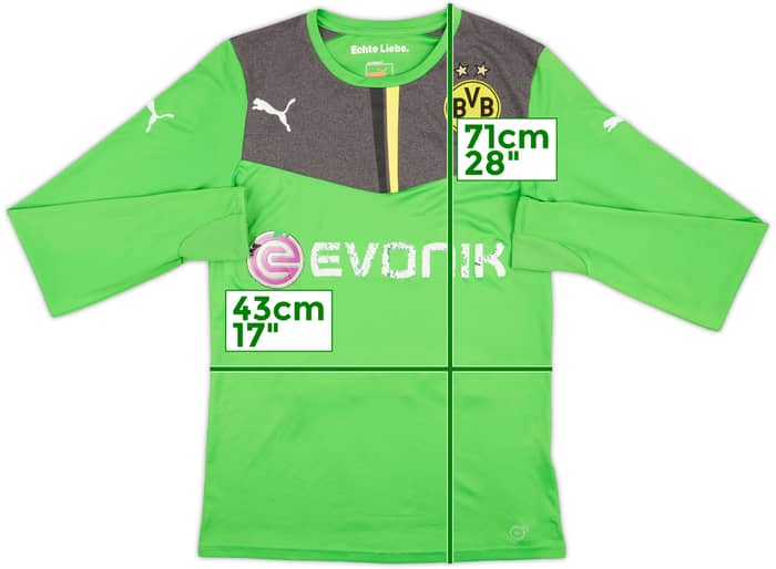 2013-14 Borussia Dortmund GK Shirt - 5/10 - (M)
