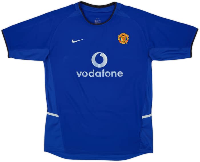 2002-03 Manchester United Third Shirt Beckham #7 - 8/10 - (XL.Boys)