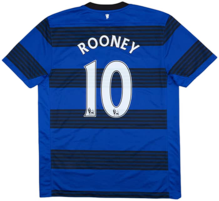 2011-13 Manchester United Away Shirt Rooney #10 - 8/10 - (L)