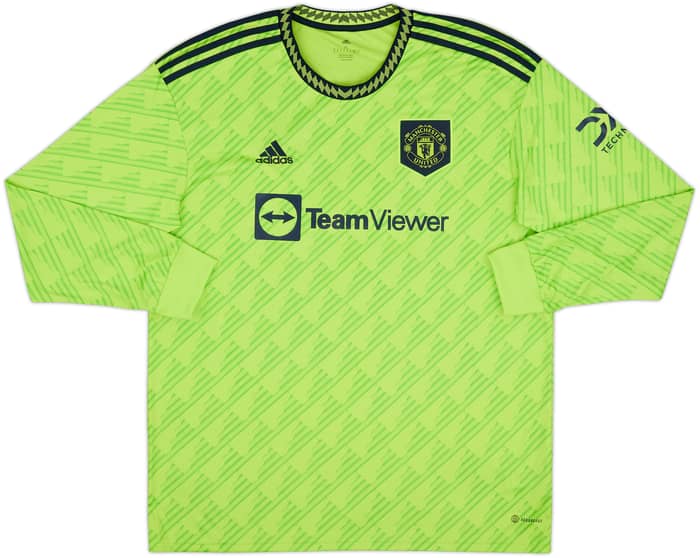 2022-23 Manchester United Third L/S Shirt Garnacho #49 - 9/10 - (XL)
