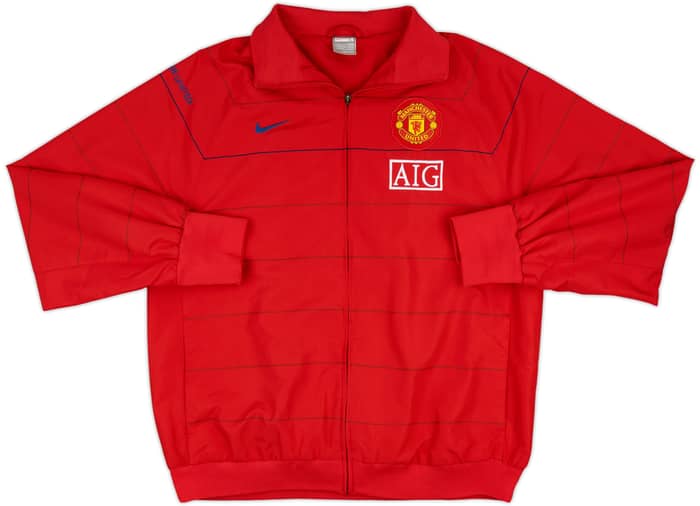 2008-09 Manchester United Nike Track Jacket - 8/10 - (L)