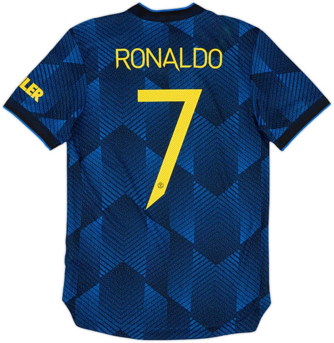 2021-22 Manchester United Authentic Third Shirt Ronaldo #7 - 8/10 - (S)
