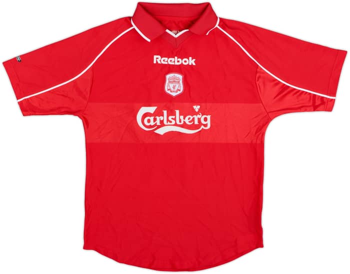 2000-02 Liverpool Home Shirt Owen #10 - 8/10 - (M.Boys)