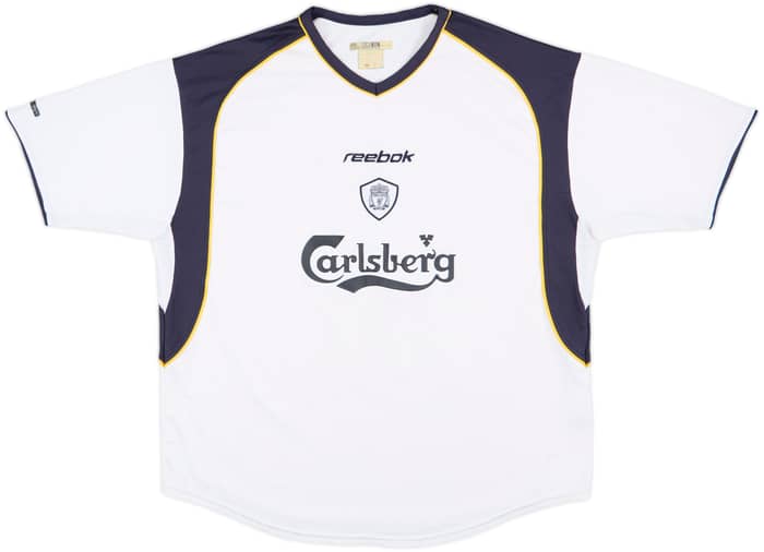 2001-03 Liverpool Away Shirt Gerrard #17 - 7/10 - (XL)