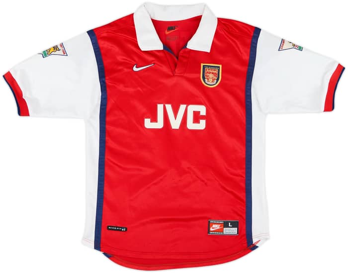 1998-99 Arsenal Home Shirt Petit #17 - 9/10 - (L.Boys)