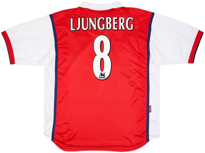1998-99 Arsenal Home Shirt Ljungberg #8 - 8/10 - (XXL)