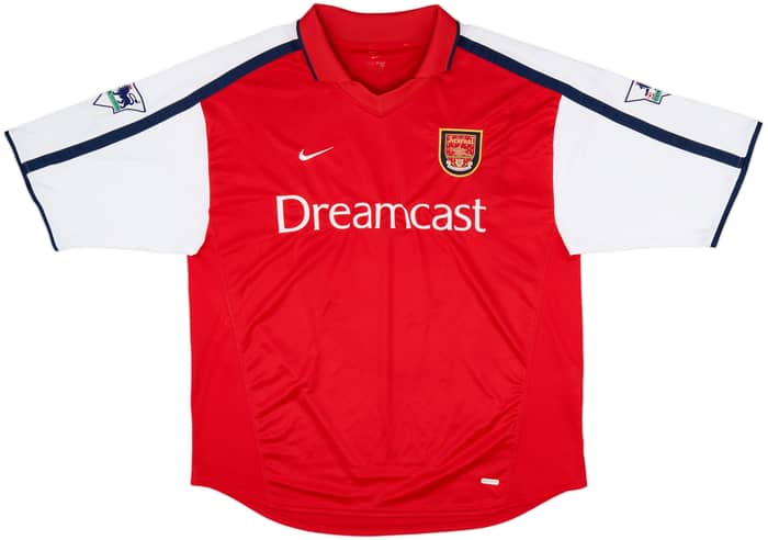 2000-02 Arsenal Home Shirt Henry #14 - 6/10 - (XL)