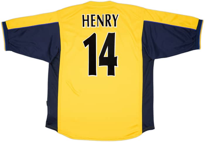 1999-01 Arsenal Away Shirt Henry #14 - 10/10 - (XL)