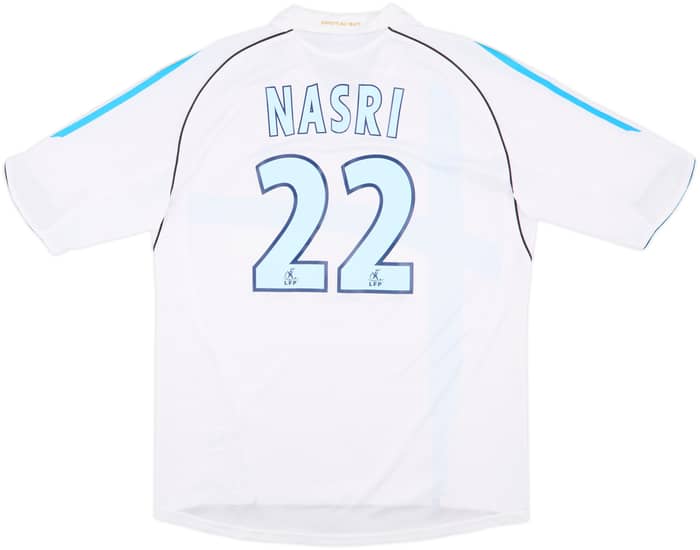 2005-06 Olympique Marseille Home Shirt Nasri #22 - 8/10 - (L)