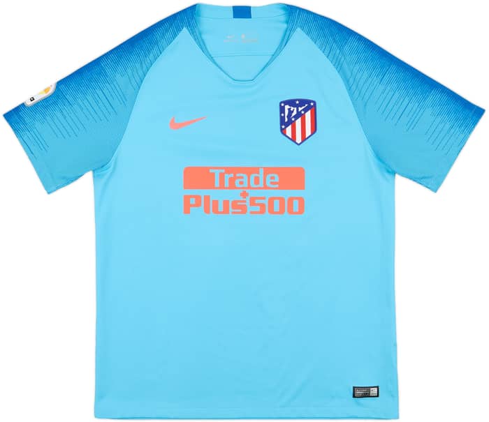 2018-19 Atletico Madrid Away Shirt - 10/10 - (L)