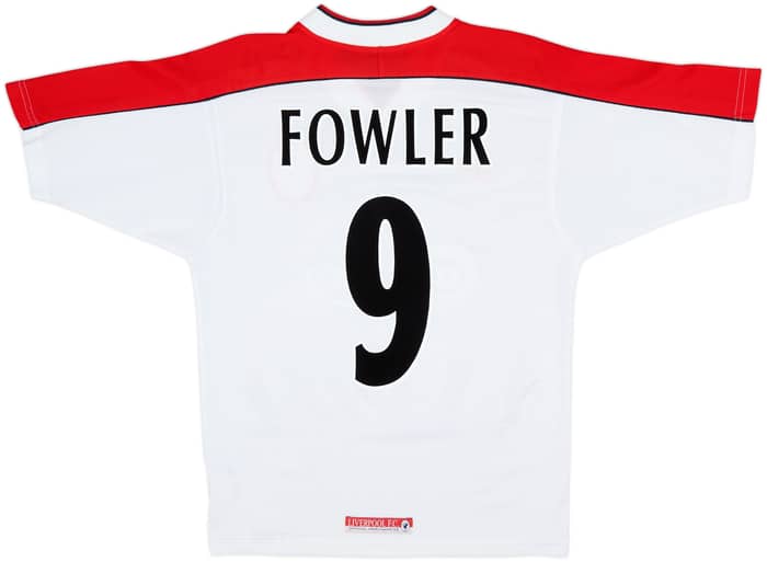 1998-99 Liverpool Away Shirt Fowler #9 - 8/10 - (XS)