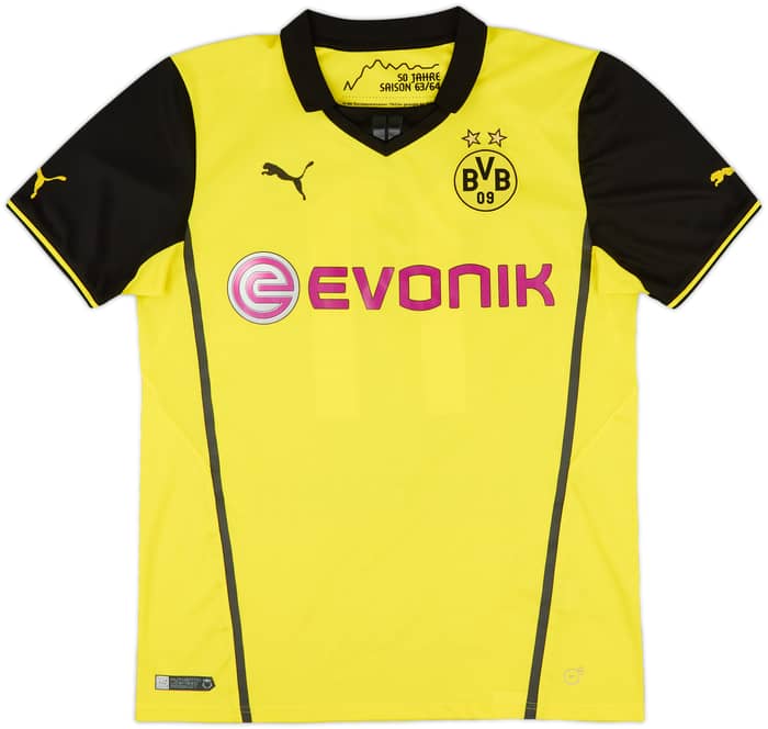 2013-14 Borussia Dortmund CL Home Shirt Reus #11 - 7/10 - (L)