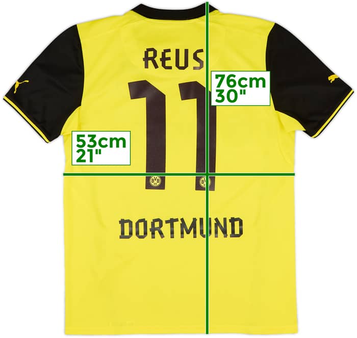 2013-14 Borussia Dortmund CL Home Shirt Reus #11 - 7/10 - (L)